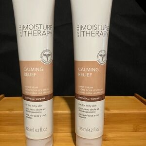 2 pack Avon Moisture Therapy Calming Relief Hand Cream